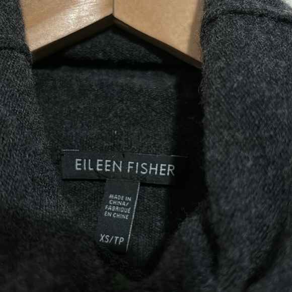 Eileen Fisher Wool Turtleneck Sweater - Picture 4 of 5